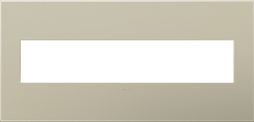 Legrand - AWP5GTM1 - Five-Gang Screwless Wall Plate - adorne - Titanium