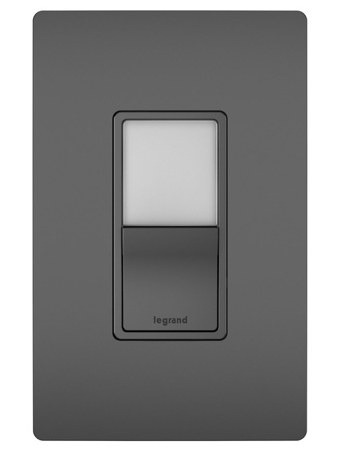 Legrand - NTL873BKCC6 - Single Pole/3-Way Switch with Night Light - radiant - Black