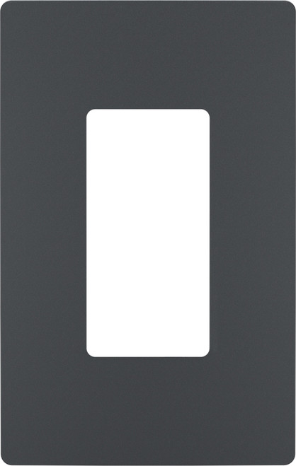 Legrand - RWP26GCC6 - One-Gang Screwless Wall Plate - radiant - Graphite