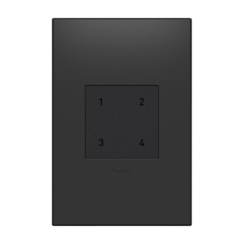 Legrand - WNACB40G1 - Wireless Smart Scene Controller with Netatmo - adorne - Graphite