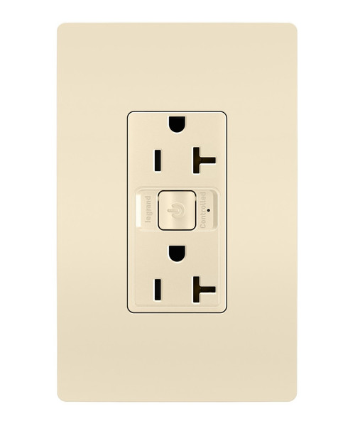 Legrand - WNRR20LA - Smart 20A Outlet with Netatmo - radiant - Light Almond