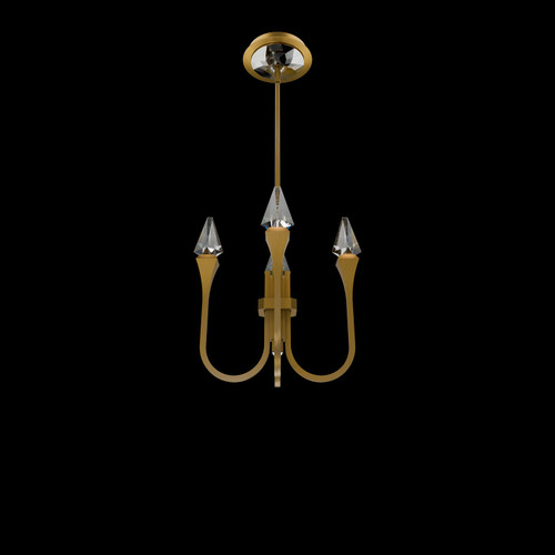 Schonbek Beyond - BPD25512-AB - LED Pendant - Plumeria - Aged Brass