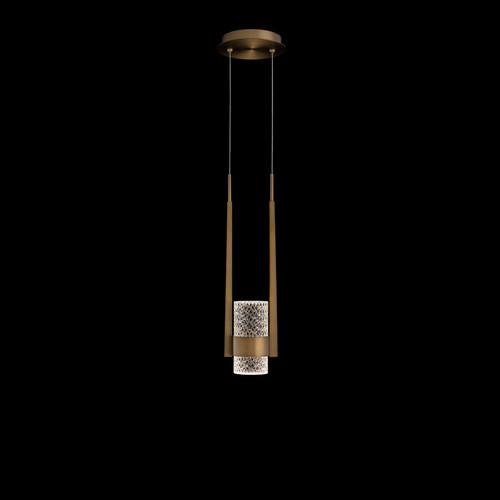 Schonbek Beyond - BPD28518-AB - LED Mini Pendant - Cadenza - Aged Brass
