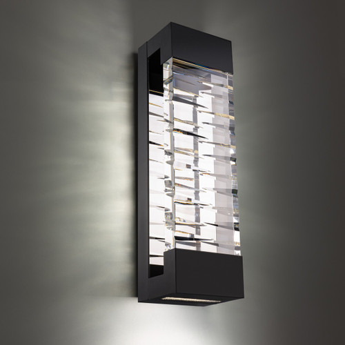 Schonbek Beyond - BWSW21332-BK - LED Outdoor Wall Mount - Labrynth - Black