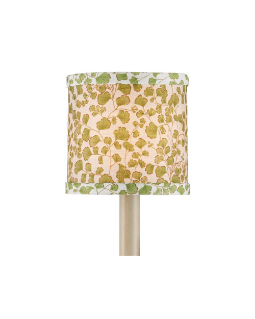 Currey and Company - 0900-0057 - Chandelier Shade - Maiden Fern - Green/Ivory