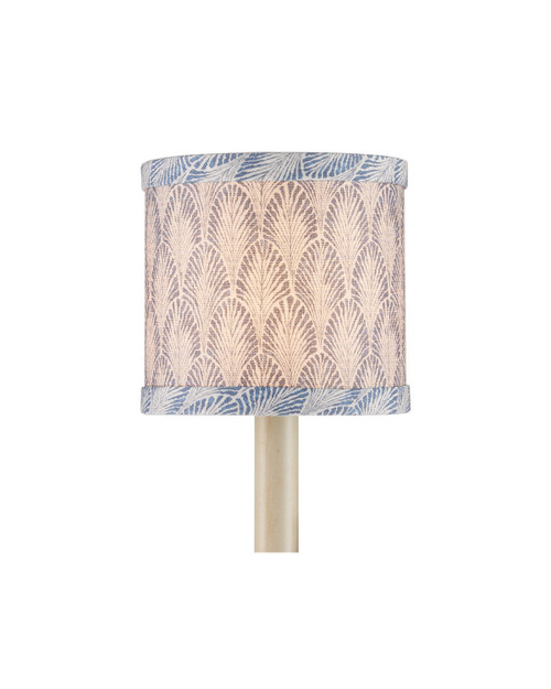Currey and Company - 0900-0064 - Chandelier Shade - Plume - Blue/Ivory
