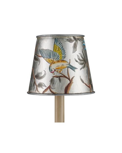 Currey and Company - 0900-0068 - Chandelier Shade - Victoria - Silver