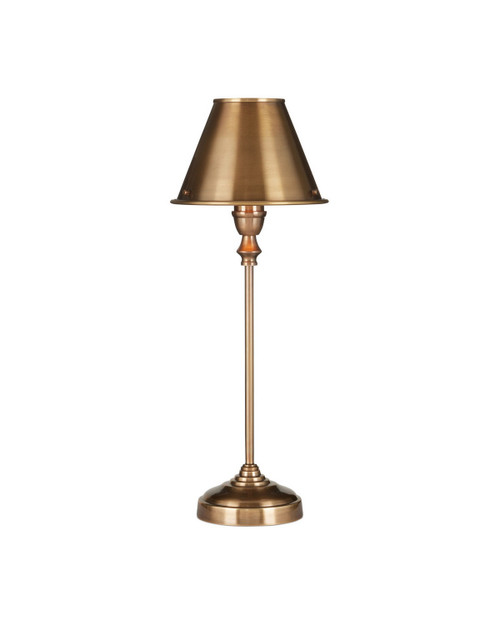 Currey and Company - 6000-1059 - One Light Table Lamp - Rowsay - Antique Brass