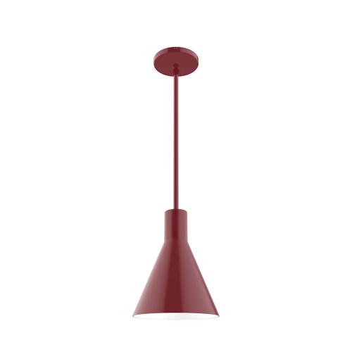 manufacturer_finish:Barn Red|manufacturer_glass:8 inch Jerome|light_source:Incandescent or LED equivalent|light_output:Unspecified|color_temperature:Unspecified|cri:Unspecified
