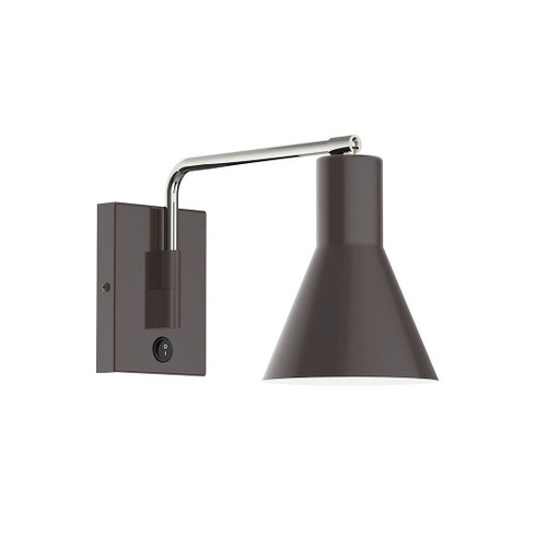 manufacturer_finish:Architectural Bronze w/Brushed Nickel|light_source:Incandescent or LED equivalent|light_output:Unspecified|color_temperature:Unspecified|cri:Unspecified