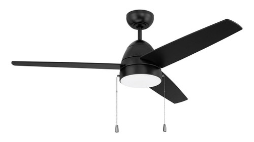 Craftmade - CZY52FB3 - 52 Ceiling Fan - Cozy 52 3-Blade Ceiling Fan - Flat Black