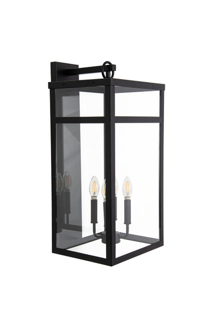 Craftmade - ZA7924-TB - Four Light Outdoor Wall Lantern - O'Neal - Textured Black
