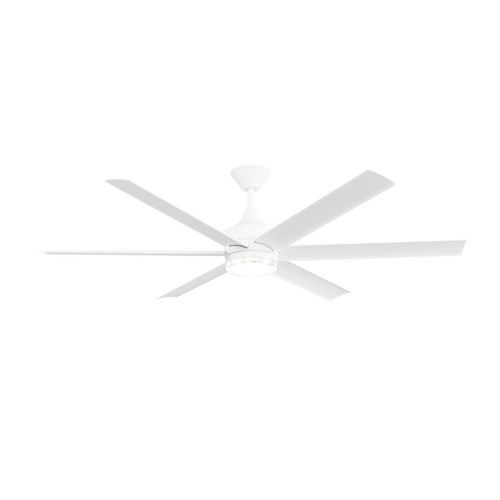 Kichler - 310065-MWH - 65 Ceiling Fan - Solen - Matte White