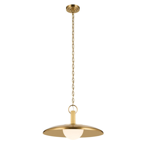 Kichler - 52835LBR - LED Pendant - Kurio - Lacquered Brass