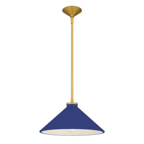 Quoizel - BRADN1814BRG - One Light Pendant - Bradbury - Brushed Gold