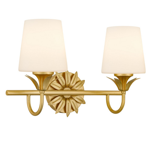 Quoizel - DOT8616GFL - Two Light Vanity - Dorothea - Gold Leaf