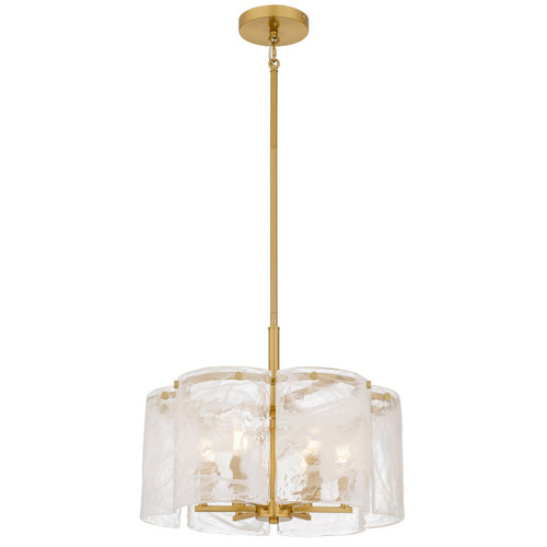 Quoizel - MAI2818BRG - Six Light Pendant - Maisie - Brushed Gold