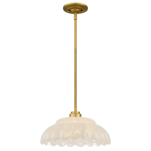 Quoizel - WHP1814BRG - One Light Pendant - Whitecap - Brushed Gold