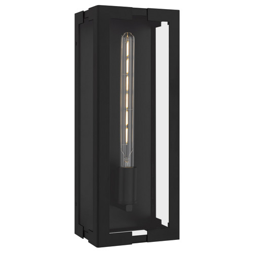 Quoizel - YOUN8407MBK - One Light Outdoor Wall Lantern - Young - Matte Black