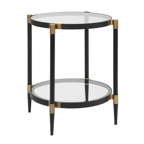 Uttermost - 50360 - Side Table - Chadid - Black Iron
