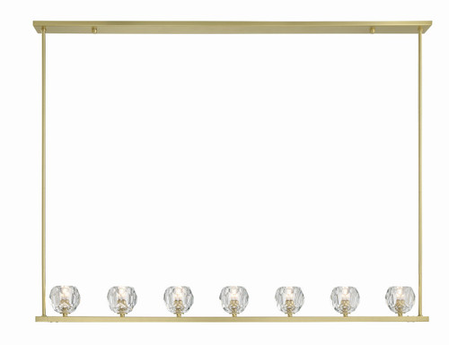 Crystorama - ARA-10267-SB - LED Chandelier - Aragon - Soft Brass