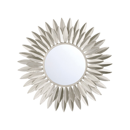 Crystorama - BRH-M520-SA - Mirror - Broche - Antique Silver