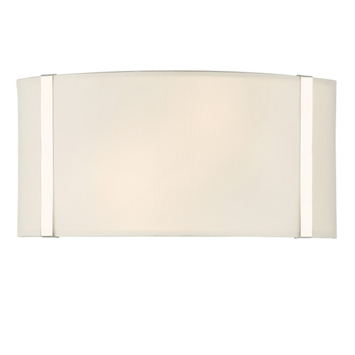 Crystorama - FUL-902-PN - Two Light Wall Sconce - Fulton - Polished Nickel