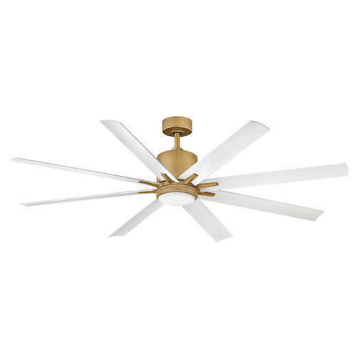 Hinkley - 907166FHB-LWD - 66 Smart Fan - Vantage - Heritage Brass
