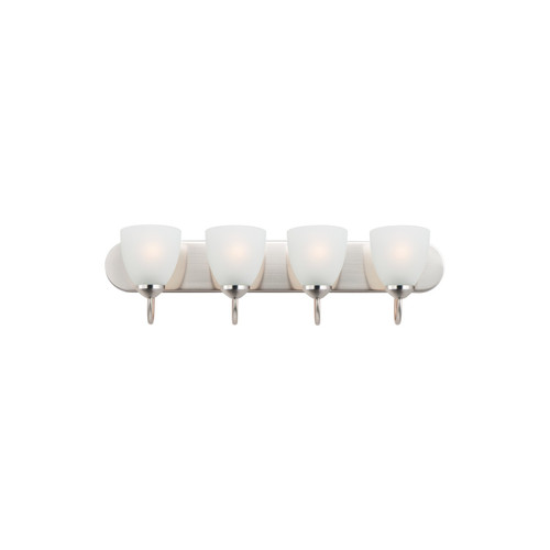 Maxim - 11384FTSN - Four Light Bath Vanity - Axis - Satin Nickel