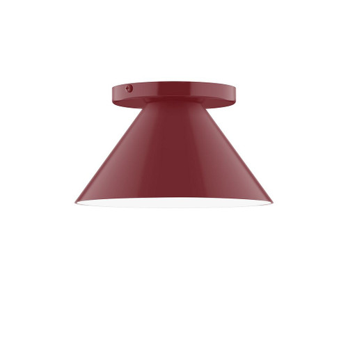 manufacturer_finish:Barn Red|manufacturer_glass:8 inch Pinnacle|light_source:LED|light_output:800.00lm|color_temperature:3000K|cri:90