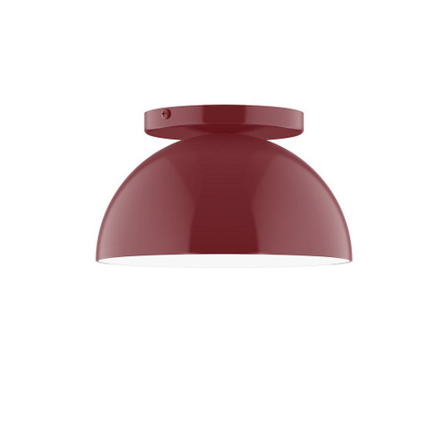 manufacturer_finish:Barn Red|manufacturer_glass:6 inch White Opal Glass Globe|light_source:Incandescent or LED equivalent|light_output:Unspecified|color_temperature:Unspecified|cri:Unspecified