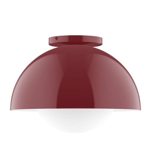 manufacturer_finish:Barn Red|manufacturer_glass:6 inch White Opal Glass Globe|light_source:Incandescent or LED equivalent|light_output:Unspecified|color_temperature:Unspecified|cri:Unspecified