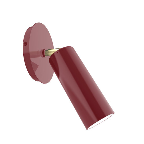 manufacturer_finish:Barn Red w/Brushed Brass|manufacturer_glass:2.5 inch Martin