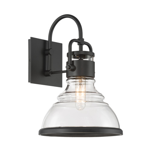 Minka-Lavery - 78700-899 - One Light Outdoor Wall Sconce - Calen - Dark Matte Black