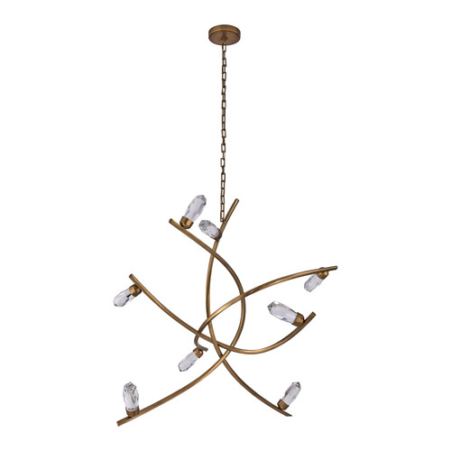 Allegri - 045656-062-FR001 - LED Chandelier - Bilancia - True Brass