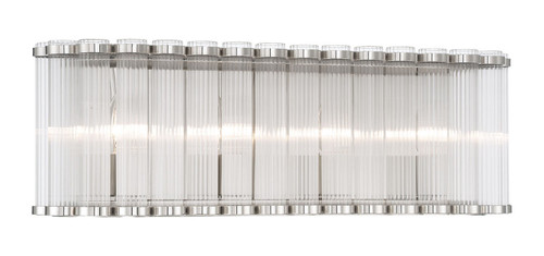 Eurofase - 50042-029 - Four Light Vanity - Glasbury - Polished Nickel