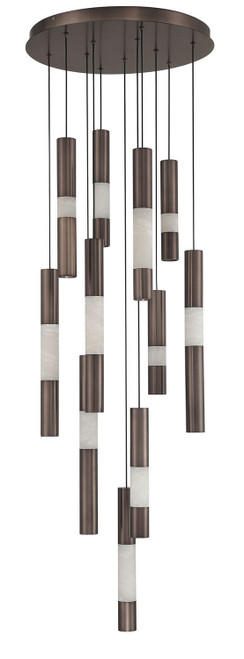 Eurofase - 50119-028 - LED Chandelier - Ronda - Harlow Bronze