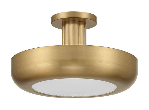 Eurofase - 50389-025 - LED Semi-Flush Mount - Macey - Antique Brass
