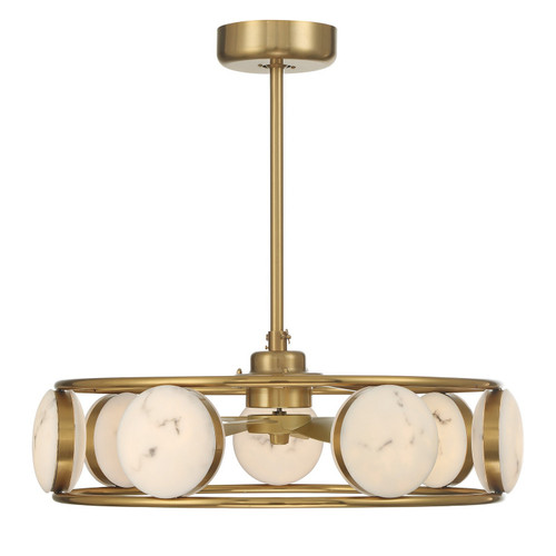 Savoy House - 30-FD-435-322 - LED Fan D'Lier - Castra - Warm Brass