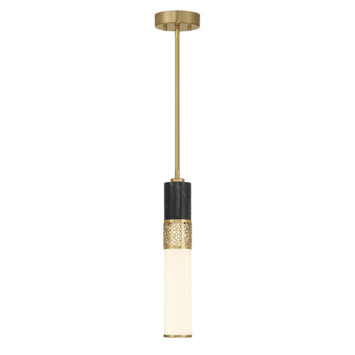 Savoy House - 7-2916-1-322 - LED Pendant - Farrell - Warm Brass