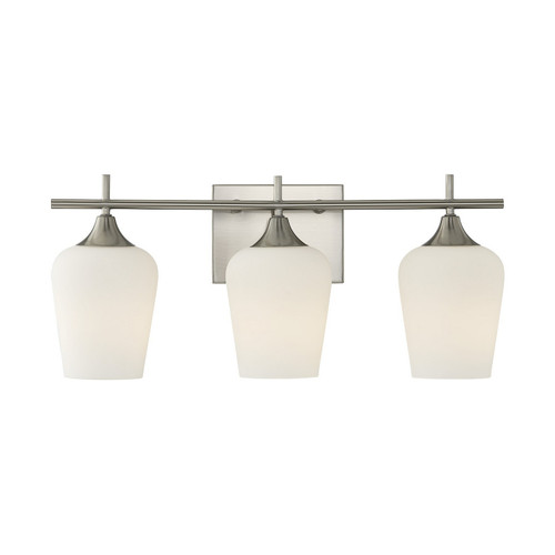 Savoy House - 8-6030-3-SN - Three Light Bathroom Vanity - Octave