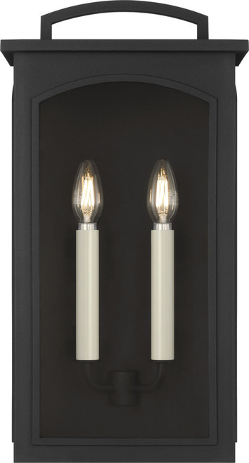 Visual Comfort Studio - CO1542TXB - Two Light Wall Lantern - Modesto - Textured Black | Textured Black