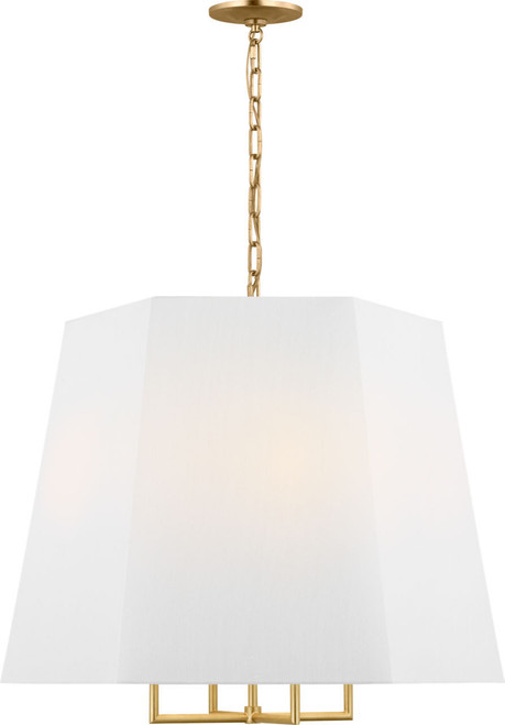 Visual Comfort Studio - PCP1004GD - Four Light Hanging Shade - Lille - Gild | Gild