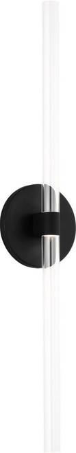 Visual Comfort Studio - SLW1102MBK - LED Wall Sconce - Silas - Midnight Black/Midnight Black