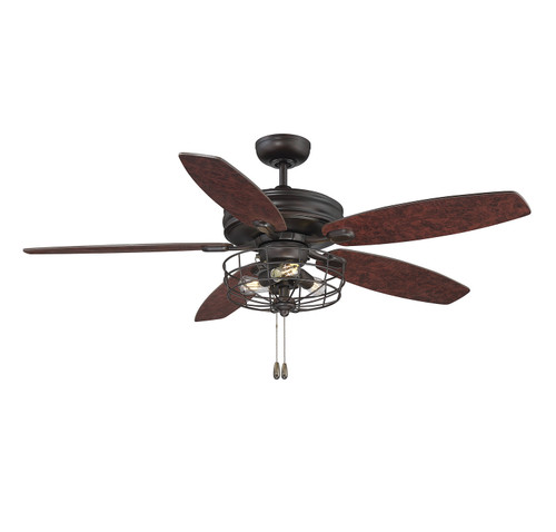 Meridian - M2006ORB - 52Ceiling Fan - Mceil - Oil Rubbed Bronze