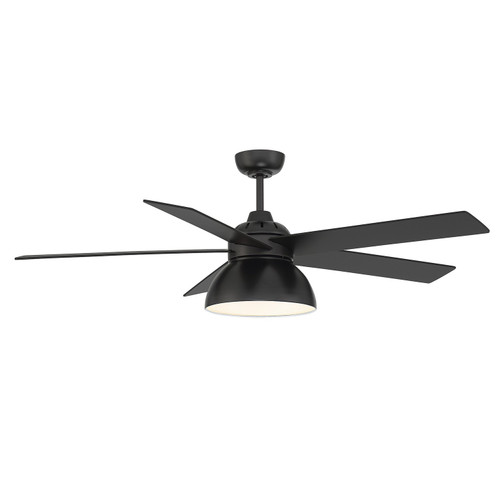 Meridian - M2014MBK - 52 Ceiling Fan - Matte Black