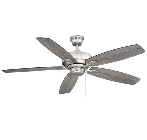 Meridian - M2016BP - 52 Ceiling Fan - Wind Star - Brushed Pewter