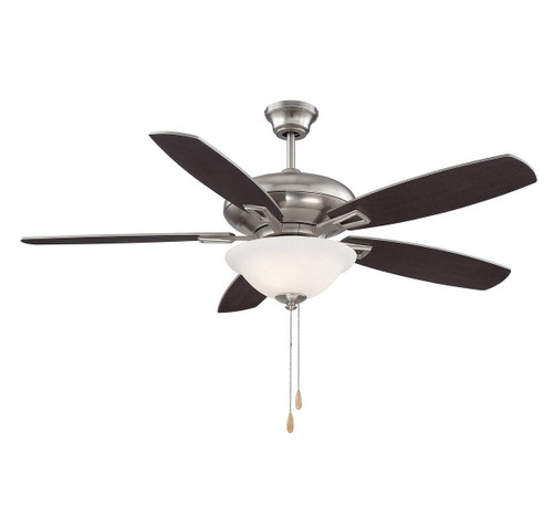 Meridian - M2017BNRV - 52 Ceiling Fan - Mystique - Brushed Nickel