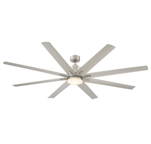 Meridian - M2025BN - 72 Outdoor Ceiling Fan - Bluffton - Brushed Nickel