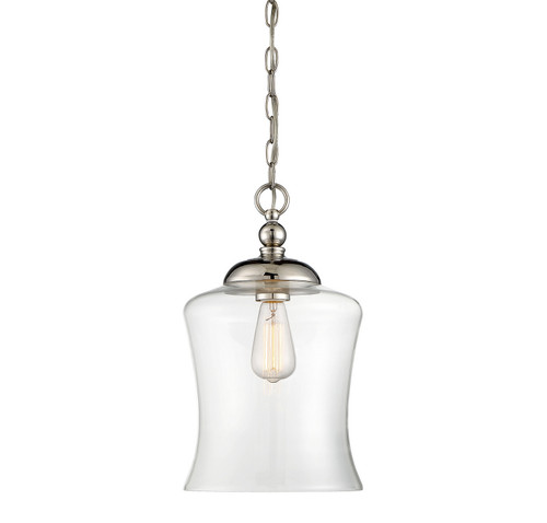 Meridian - M70019PN - One Light Mini Pendant - Mmin2 - Polished Nickel